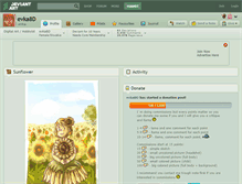 Tablet Screenshot of evka8d.deviantart.com