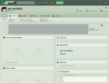 Tablet Screenshot of pervyyukiplz.deviantart.com