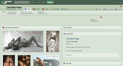 Desktop Screenshot of carinaderringer.deviantart.com