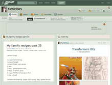 Tablet Screenshot of fangirlmary.deviantart.com