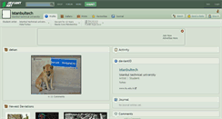 Desktop Screenshot of istanbultech.deviantart.com