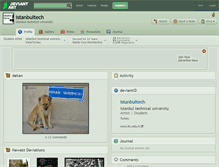 Tablet Screenshot of istanbultech.deviantart.com