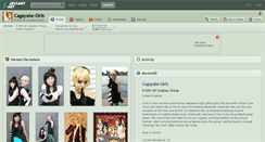 Desktop Screenshot of cagayake-girls.deviantart.com