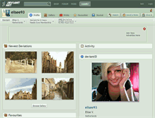 Tablet Screenshot of elisee93.deviantart.com