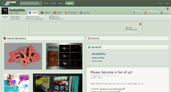 Desktop Screenshot of mediamilitia.deviantart.com