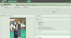 Desktop Screenshot of noemii-san.deviantart.com