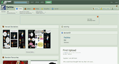 Desktop Screenshot of fachina.deviantart.com