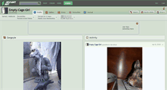 Desktop Screenshot of empty-cage-girl.deviantart.com