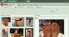 Desktop Screenshot of dg2001.deviantart.com