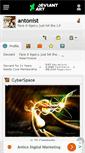 Mobile Screenshot of antonist.deviantart.com