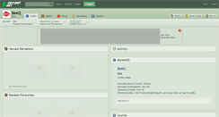 Desktop Screenshot of beeq.deviantart.com