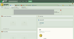 Desktop Screenshot of grossplz.deviantart.com