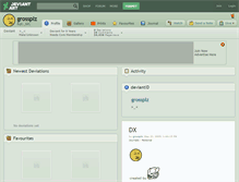 Tablet Screenshot of grossplz.deviantart.com