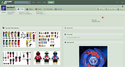 Desktop Screenshot of benfan5.deviantart.com
