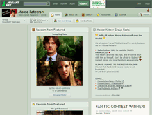 Tablet Screenshot of moose-kateers.deviantart.com