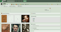 Desktop Screenshot of elnie.deviantart.com