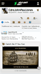 Mobile Screenshot of cdrejohnpauljones.deviantart.com