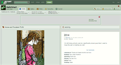 Desktop Screenshot of malichinari.deviantart.com