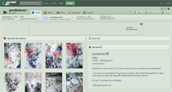 Desktop Screenshot of pendlestock.deviantart.com