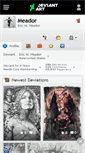 Mobile Screenshot of meador.deviantart.com