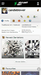 Mobile Screenshot of candleblower.deviantart.com