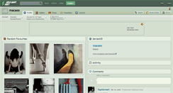 Desktop Screenshot of macaoo.deviantart.com