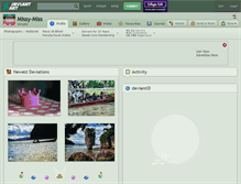 Tablet Screenshot of missy-miss.deviantart.com