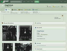 Tablet Screenshot of fongthong.deviantart.com