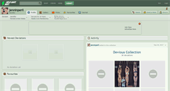 Desktop Screenshot of jenninperil.deviantart.com