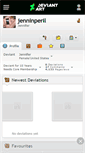 Mobile Screenshot of jenninperil.deviantart.com
