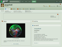 Tablet Screenshot of jacquelined.deviantart.com