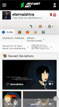 Mobile Screenshot of eternalshiva.deviantart.com