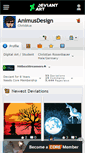 Mobile Screenshot of animusdesign.deviantart.com