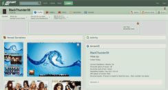 Desktop Screenshot of blackthunder08.deviantart.com