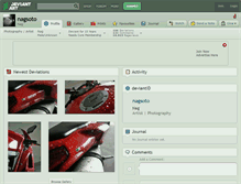 Tablet Screenshot of nagsoto.deviantart.com