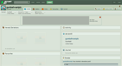 Desktop Screenshot of gumballwantplz.deviantart.com
