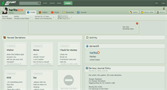 Desktop Screenshot of harlita.deviantart.com