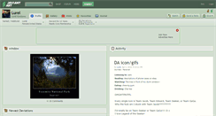 Desktop Screenshot of lurel.deviantart.com