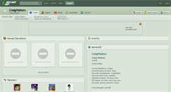 Desktop Screenshot of craigwalters.deviantart.com