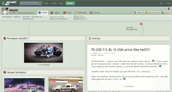 Desktop Screenshot of falseid.deviantart.com