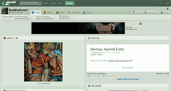 Desktop Screenshot of buddhadoneit.deviantart.com