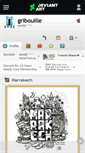 Mobile Screenshot of gribouille.deviantart.com
