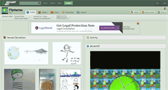 Desktop Screenshot of flipmaniac.deviantart.com