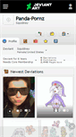 Mobile Screenshot of panda-pornz.deviantart.com