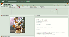 Desktop Screenshot of kawaiinanao.deviantart.com