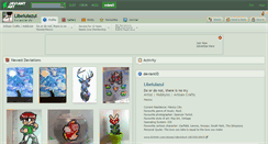 Desktop Screenshot of libelulazul.deviantart.com