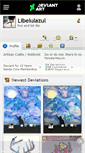 Mobile Screenshot of libelulazul.deviantart.com