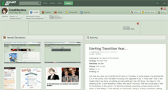 Desktop Screenshot of crazii4anime.deviantart.com