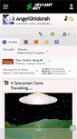 Mobile Screenshot of angelghidorah.deviantart.com