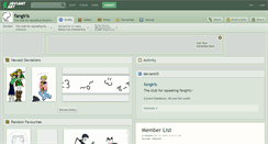 Desktop Screenshot of fangirls.deviantart.com